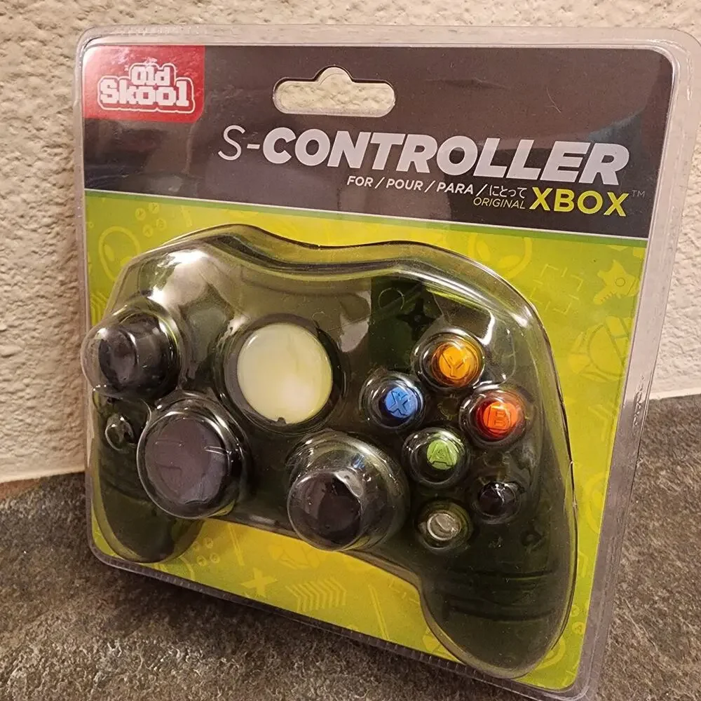 Xbox Controller Gamepad Type-S, Green (NEW) - Microsoft - Old Skool